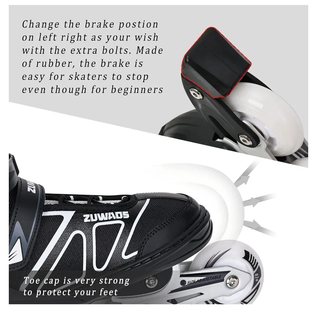 Women's Roller Skates, Size 8 image indicator(4)