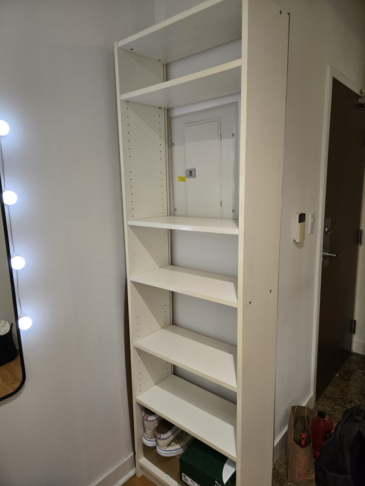 White Bookshelf/Storage Unit