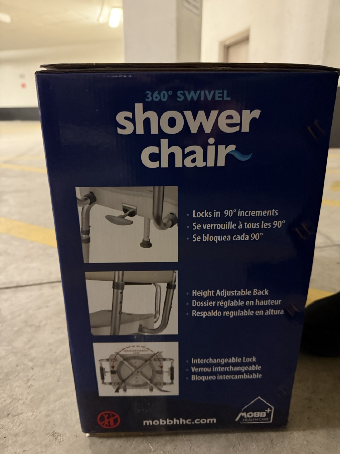360° Swivel Shower Chair