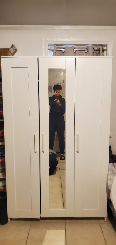 IKEA BRIMNES Wardrobe with Mirror - photo 2