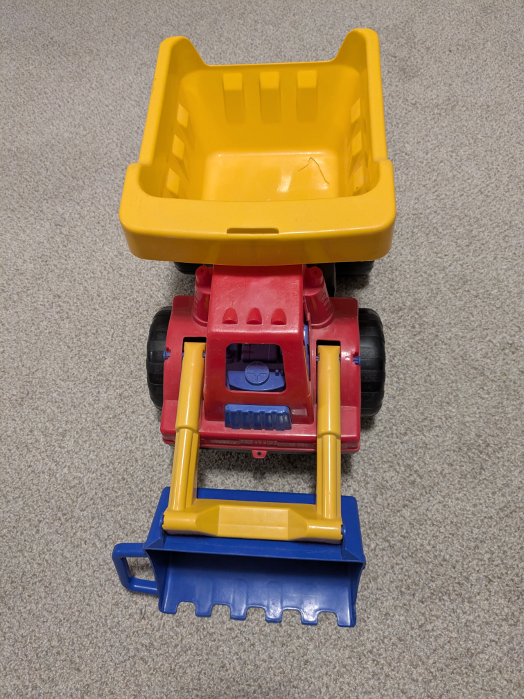 Colorful Toy Dump Truck