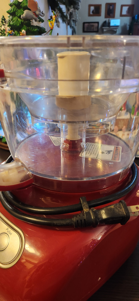 Red KitchenAid Food Processor with Accessories - photo 5