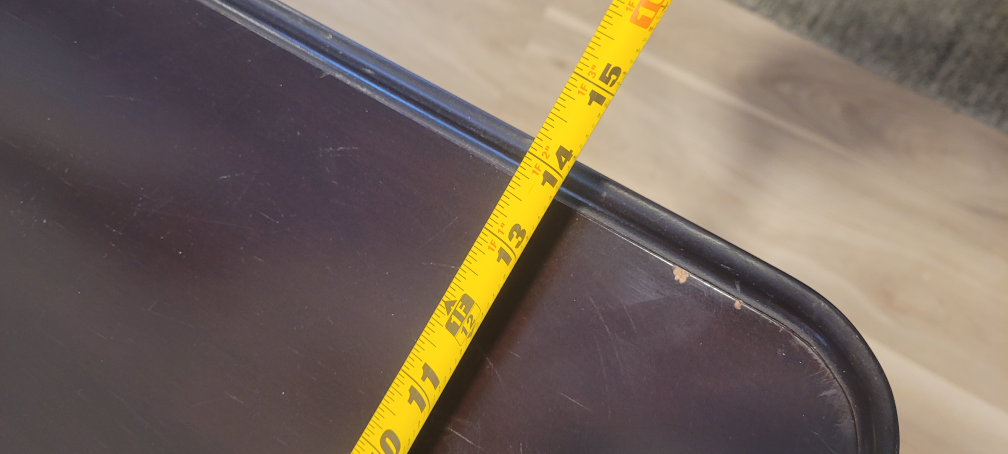Dark Brown Console Table - photo 3