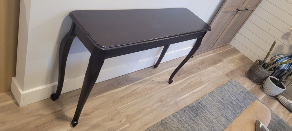 Dark Brown Console Table - photo 4
