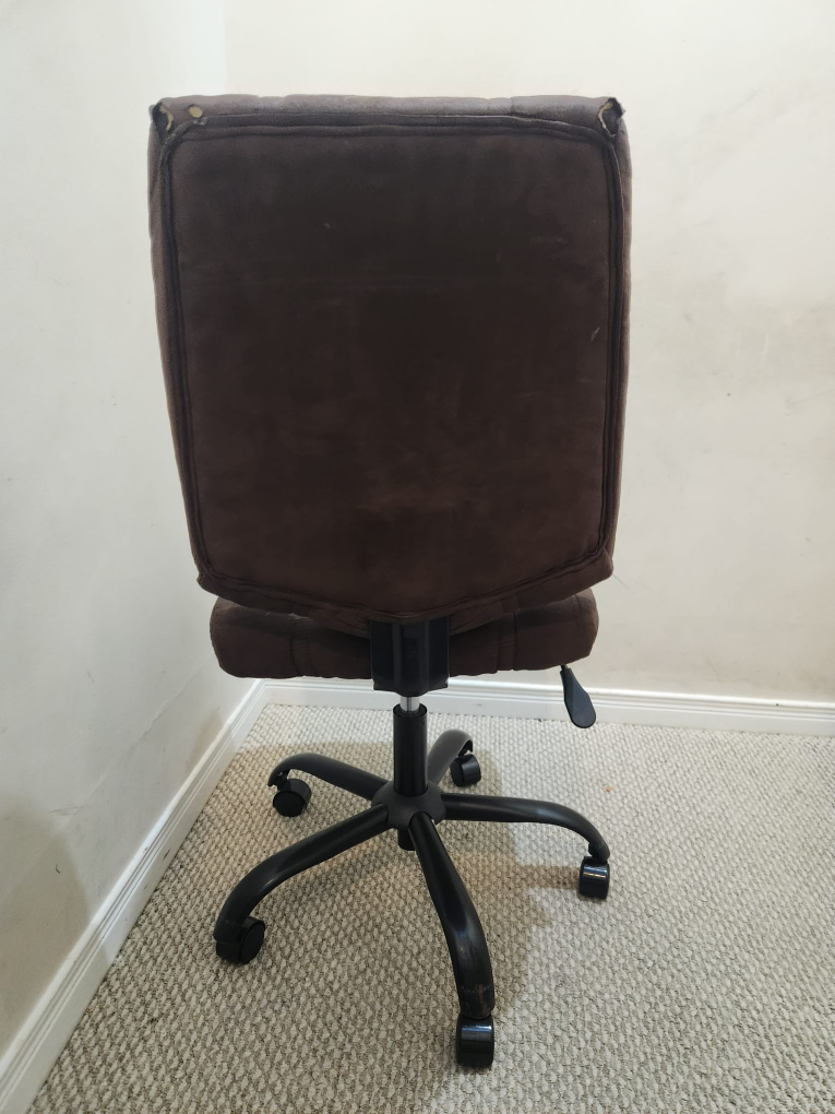 Brown Office Chair with Minor Damage - photo 2