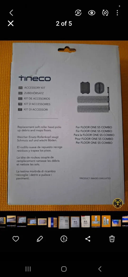 Tineco Floor One S5 Combo Accessory Kit image indicator(2)