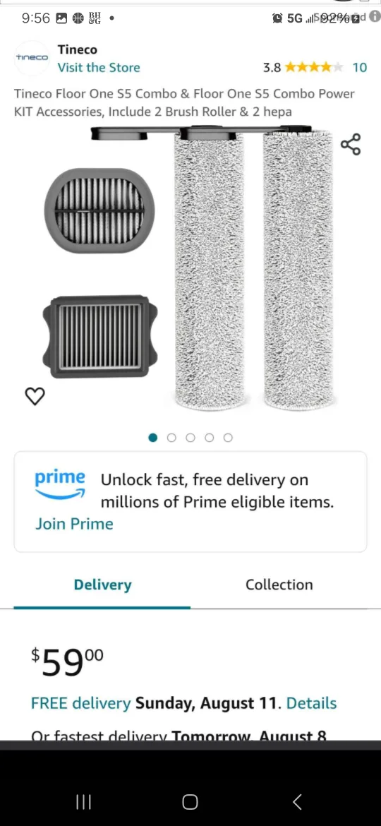 Tineco Floor One S5 Combo Accessory Kit image indicator(4)