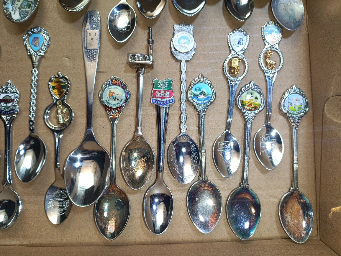 Collection of Souvenir Spoons image indicator(8)