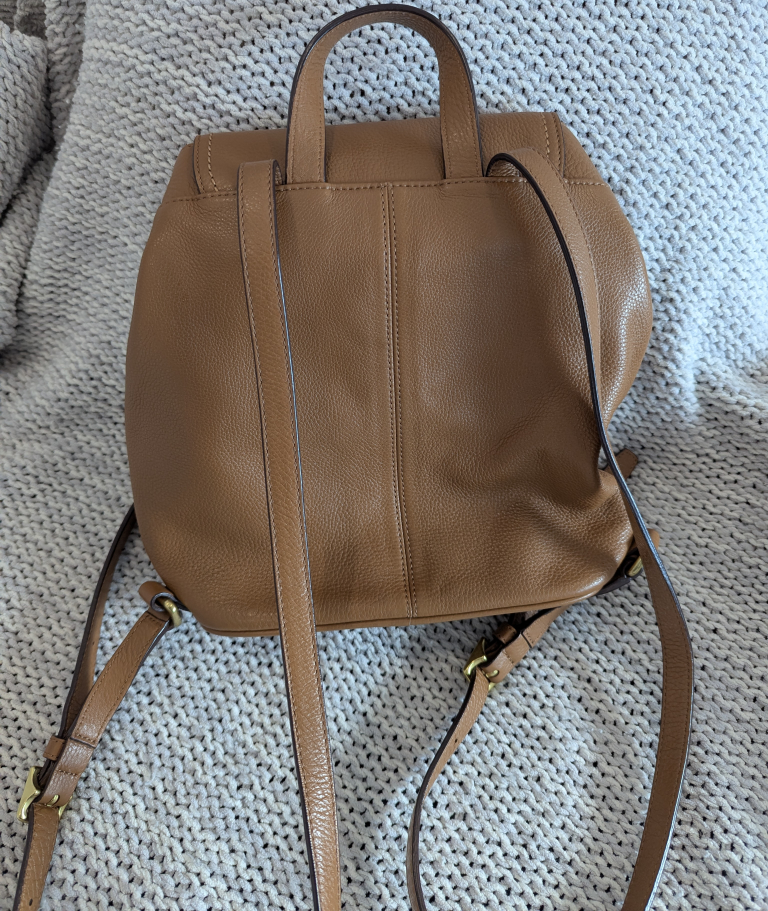 Coach Leather Backpack - Tan - photo 5