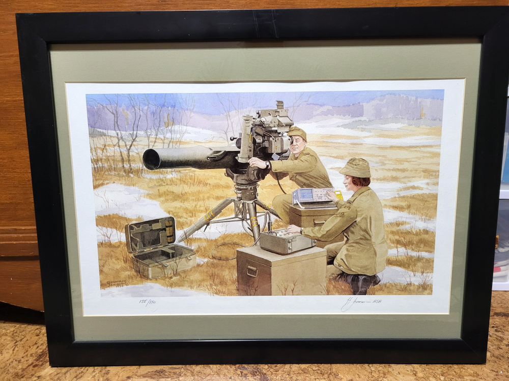 Framed Geoffrey Jamieson Print - 135/150