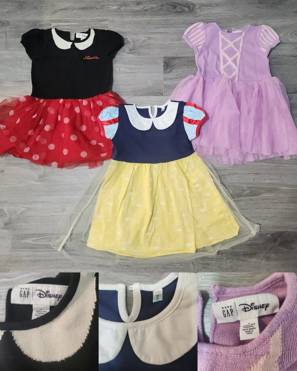 Girl's Disney Character Dresses Bundle (4Y) image indicator(2)