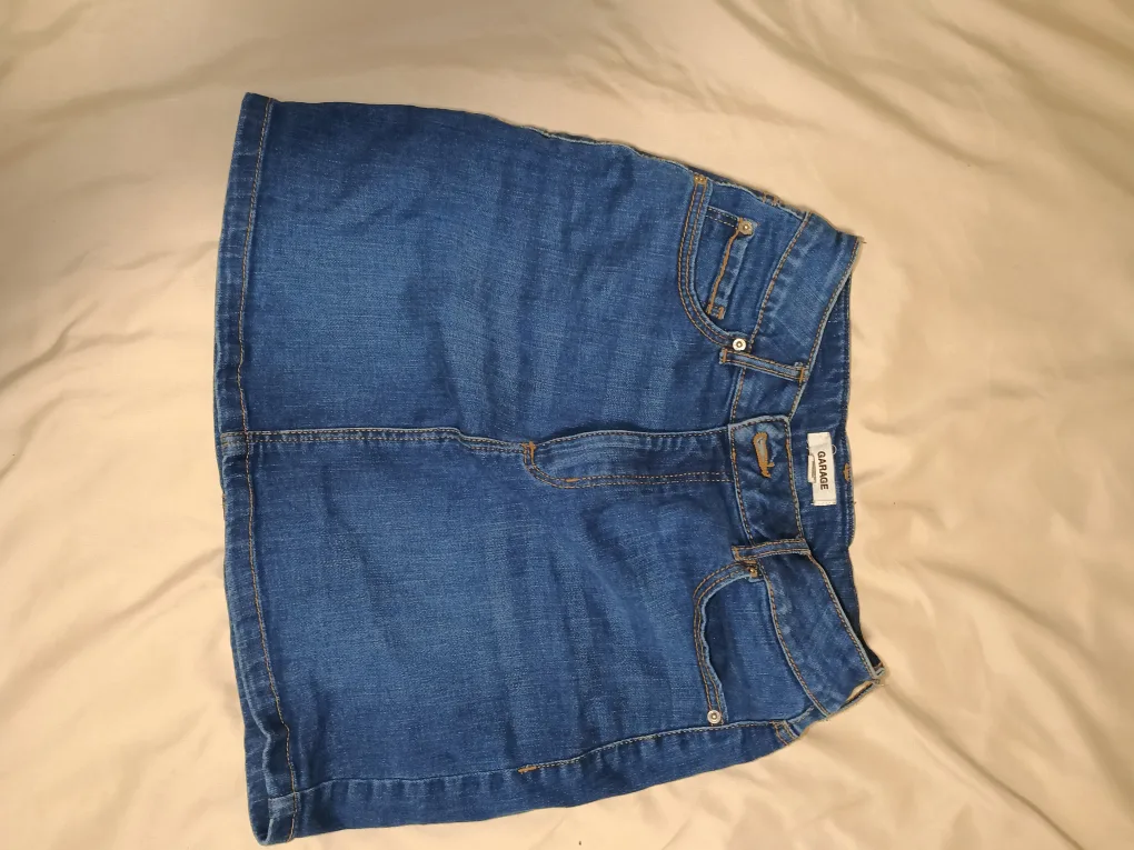 Garage Denim Mini Skirt image indicator(3)