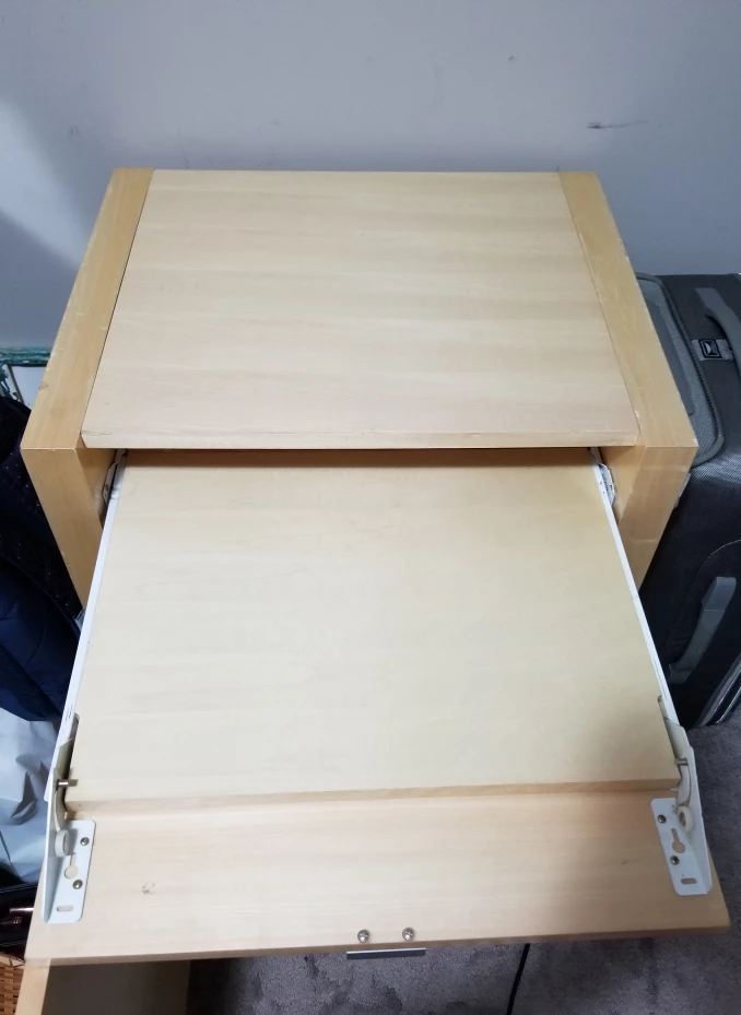 IKEA Hemnes Two-Drawer Storage Unit with Wheels and storge - photo 2