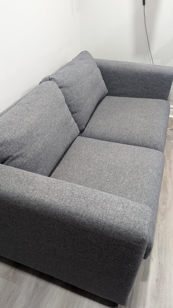 IKEA loveseat with machine washable covers - photo 2