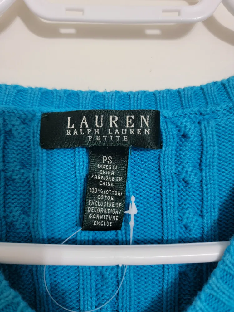 Lauren Ralph Lauren Petite Cable knit Sweater image indicator(4)