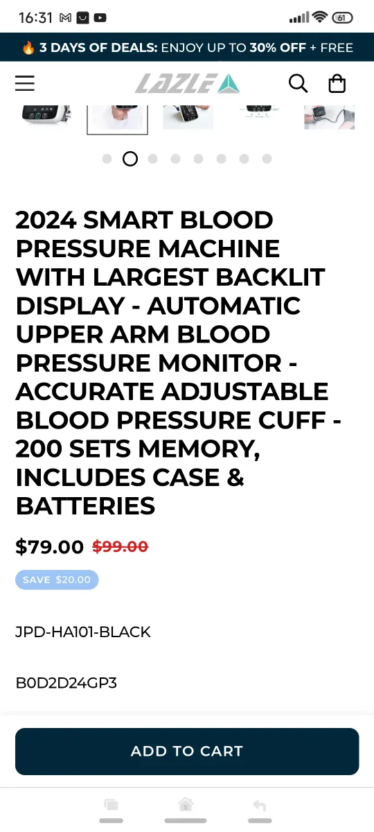 Automatic Blood Pressure Monitor image indicator(2)