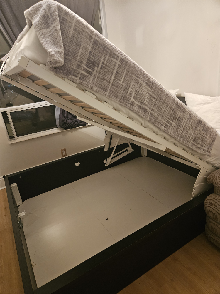 Ikea Malm- Queen Size Storage Bed Frame - photo 2