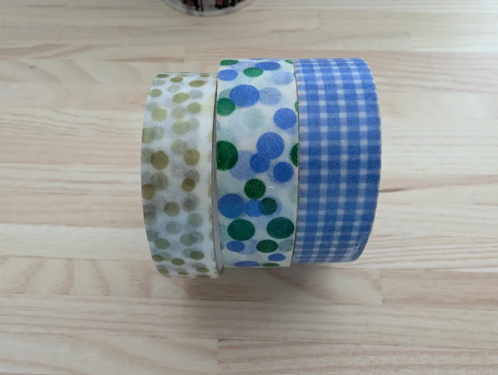 Washi Tape and Binder Clips Bundle image indicator(4)