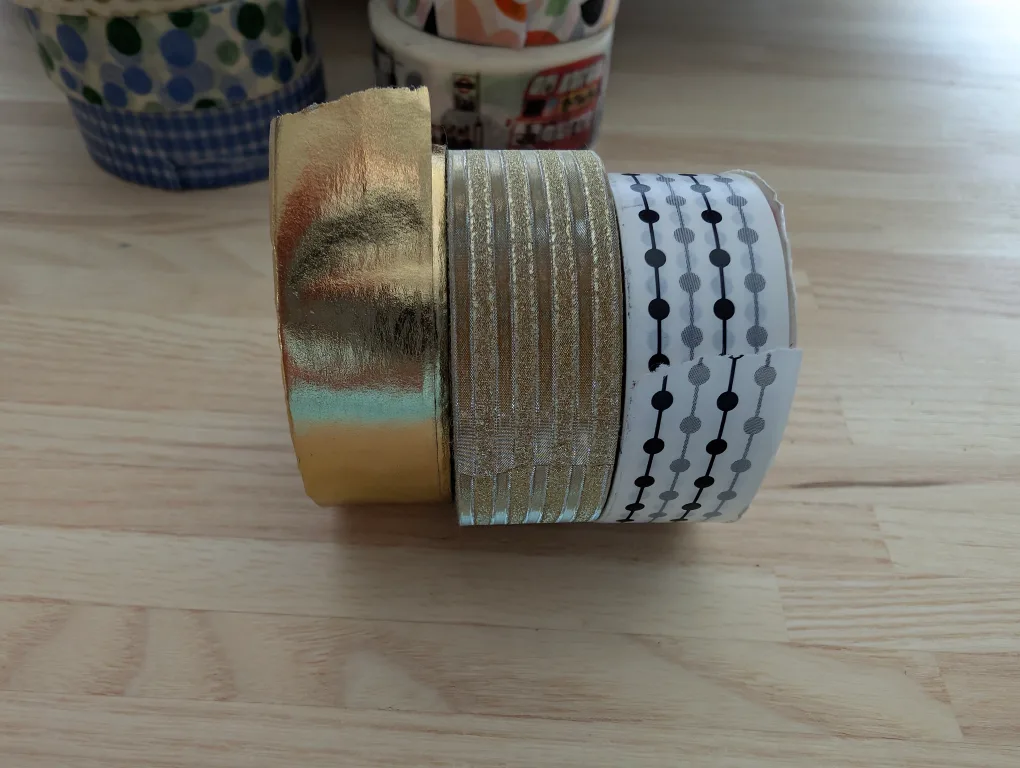 Washi Tape and Binder Clips Bundle image indicator(5)