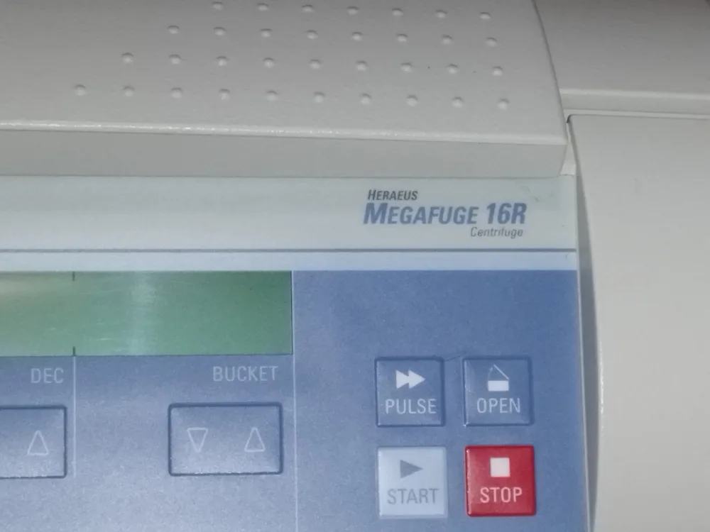Thermo Scientific Heraeus Megafuge 16R Centrifuge image indicator(8)