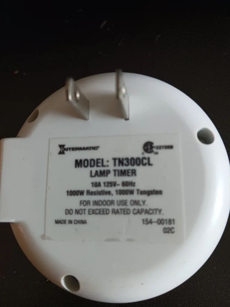 Intermatic TN300CL 24 hr electric device Timer image indicator(3)