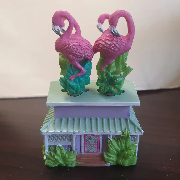 Set of 4 Flamingo Butter Knife Spreaders thumbnail