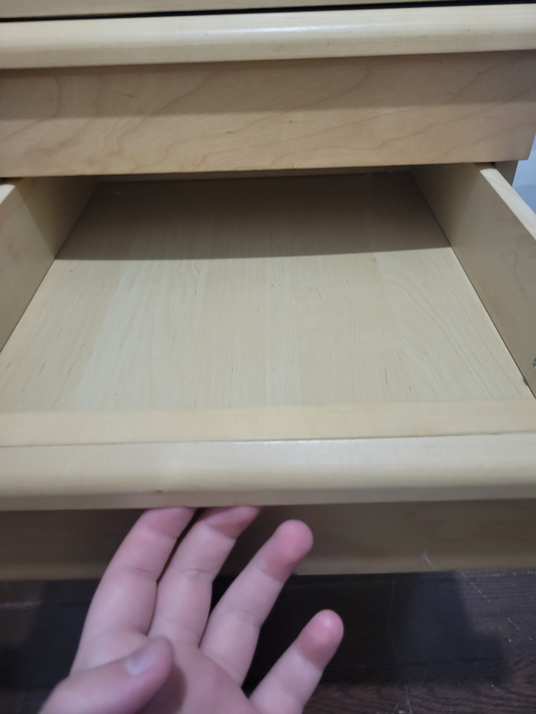 IKEA Wooden Filing Cabinet - photo 3