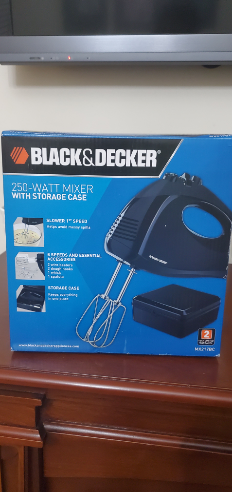 Black and decker hand mixer