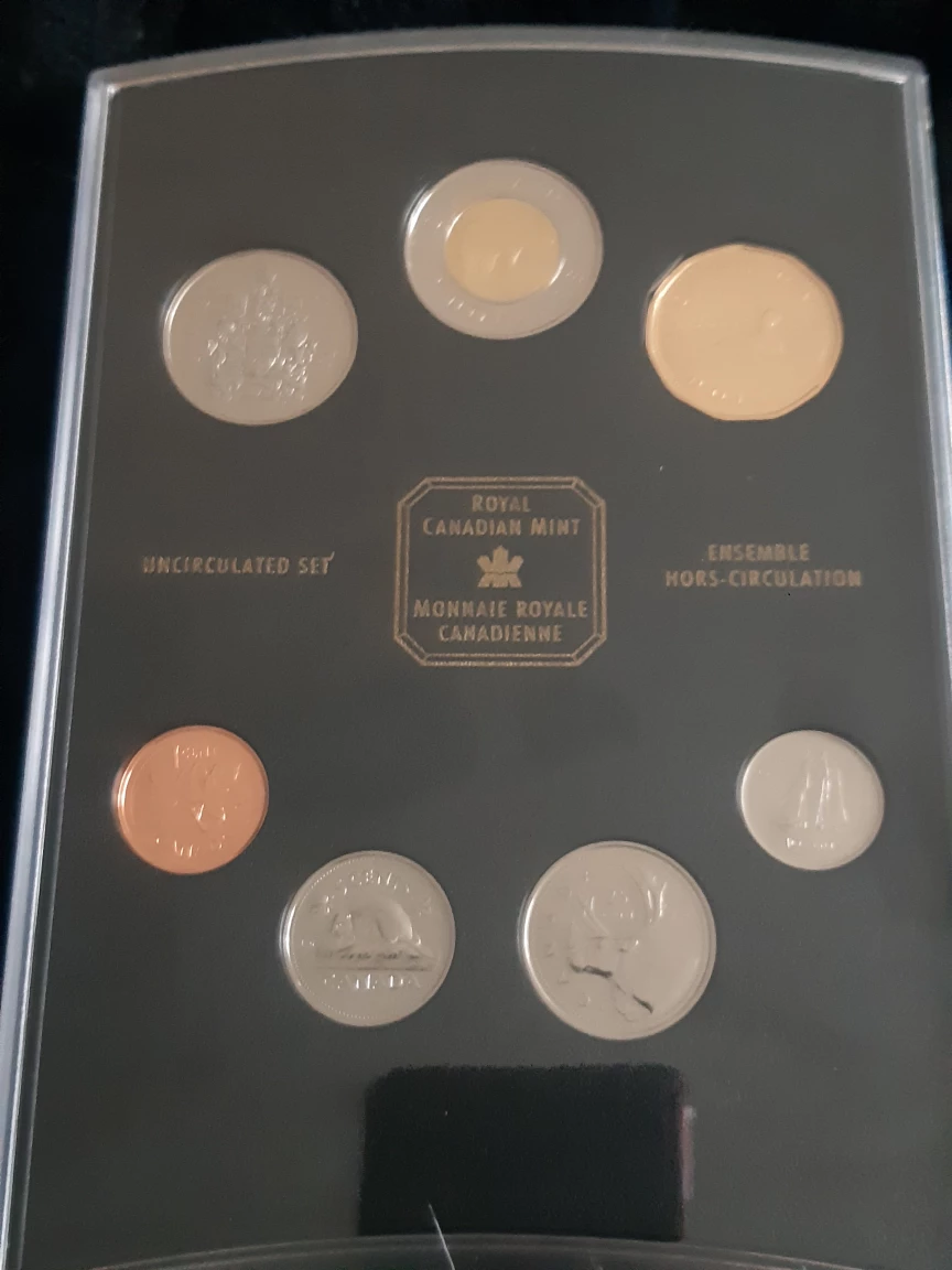 Uncirculated Proof Canadian Coin Set - photo 2