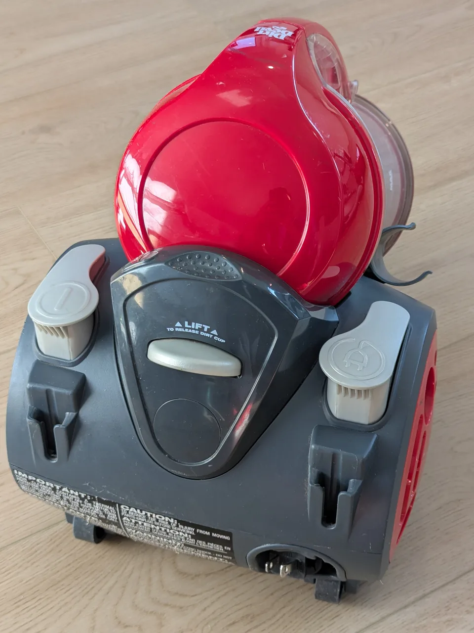 Dirt Devil Bagless, Lightweight Cyclonic Vacuum Cleaner image indicator(6)