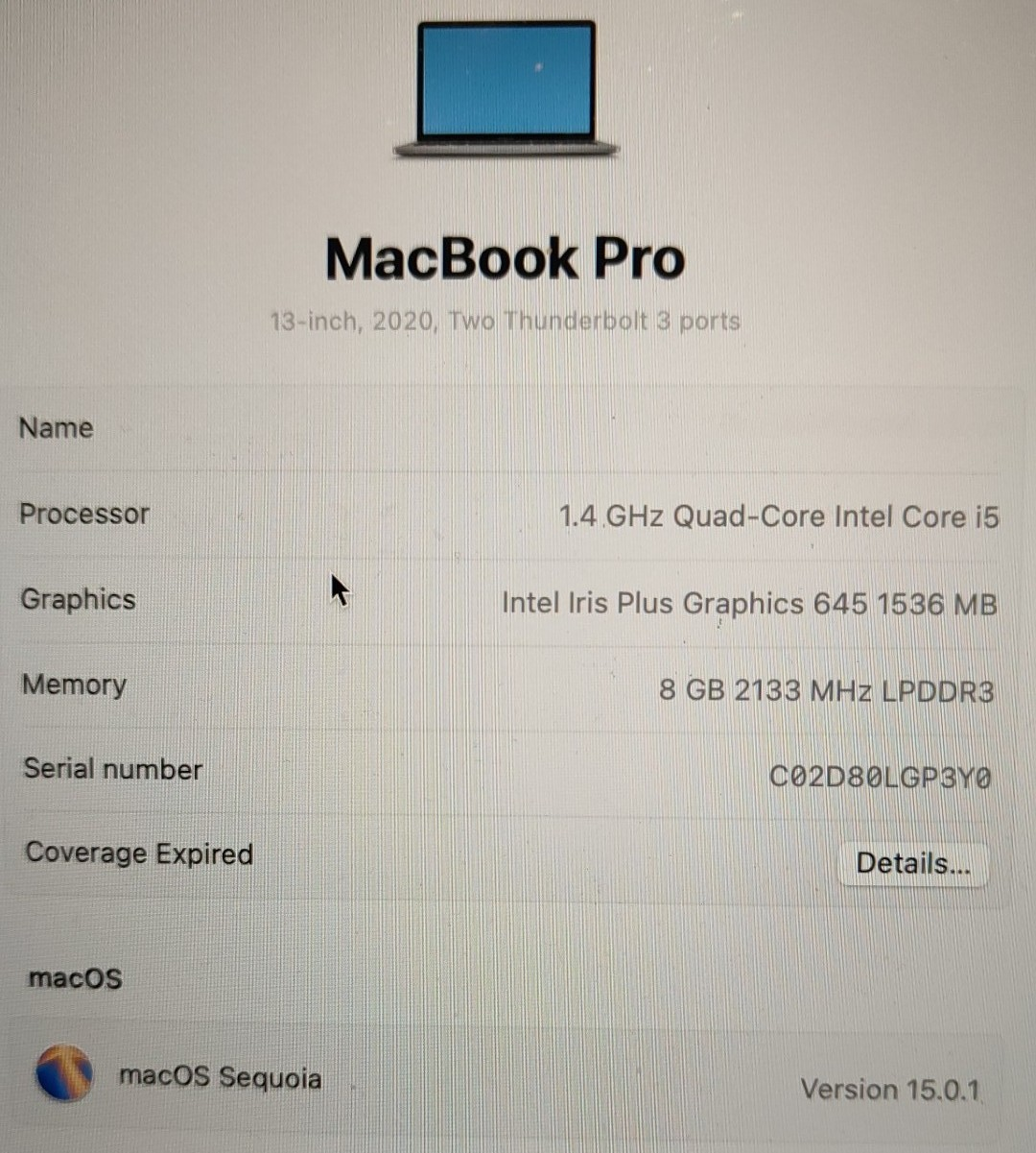 MacBook Pro 13-inch 2020 - photo 4