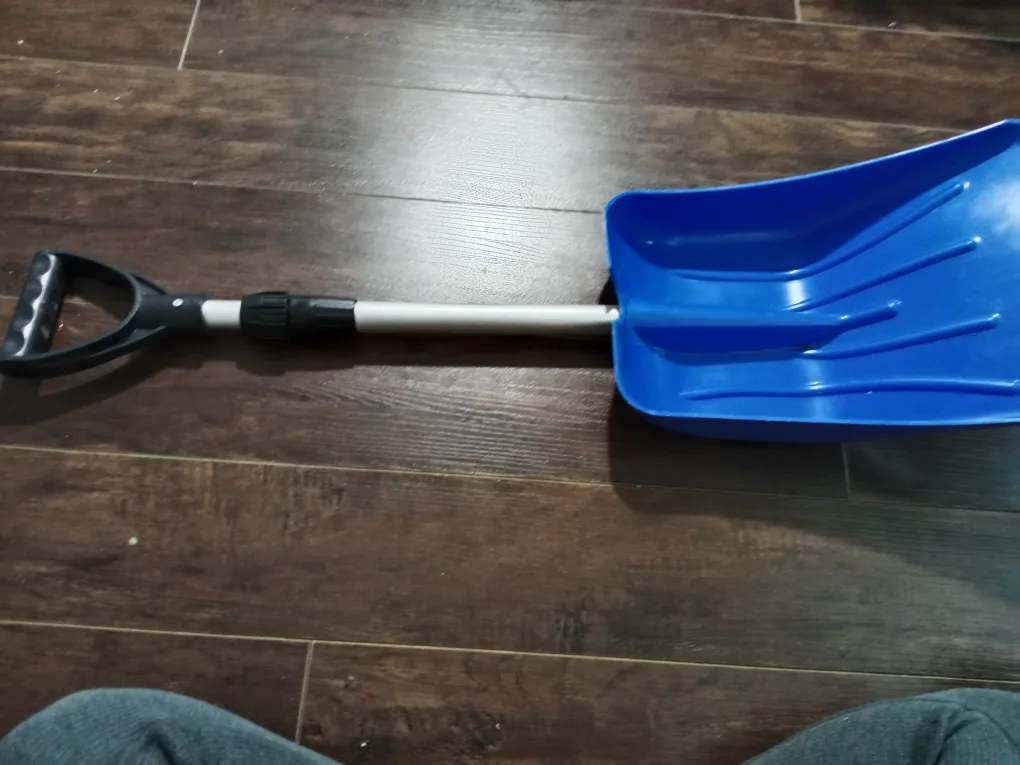 Blue Plastic Snow Shovel thumbnail