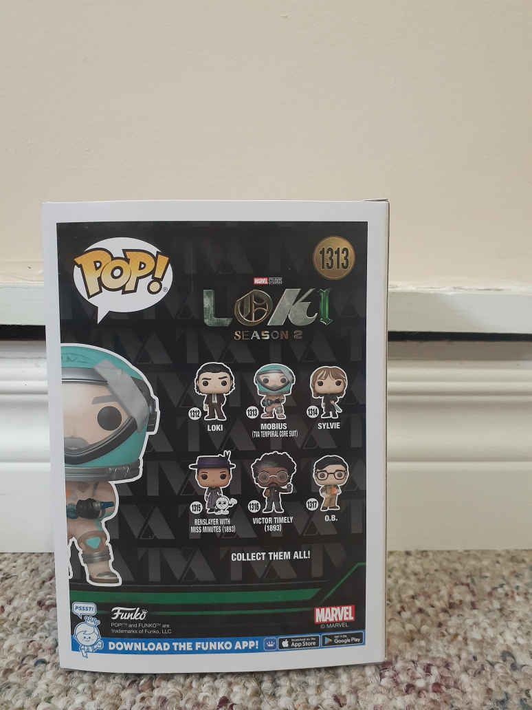Loki Season 2 Mobius TVA Temporal Core Suit Pop! Vinyl Figure - photo 3