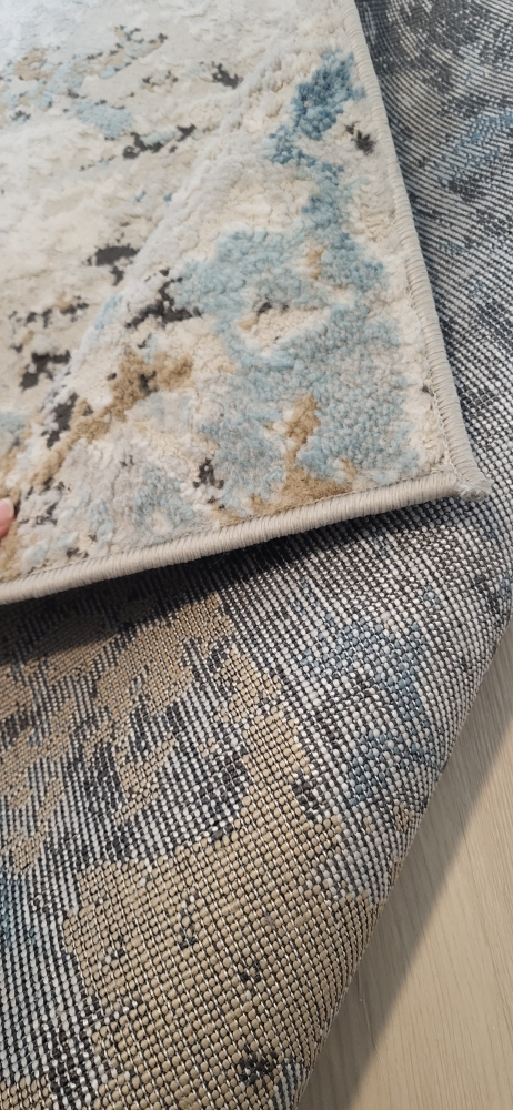 Homesense Rug - Blues, Greys & Beige 5 x 7 - photo 2