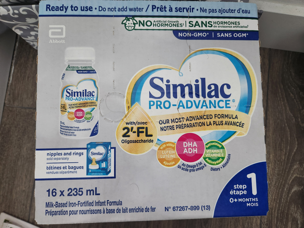 Free!!! Similac Pro-Advance Infant Formula 16 x 235ml