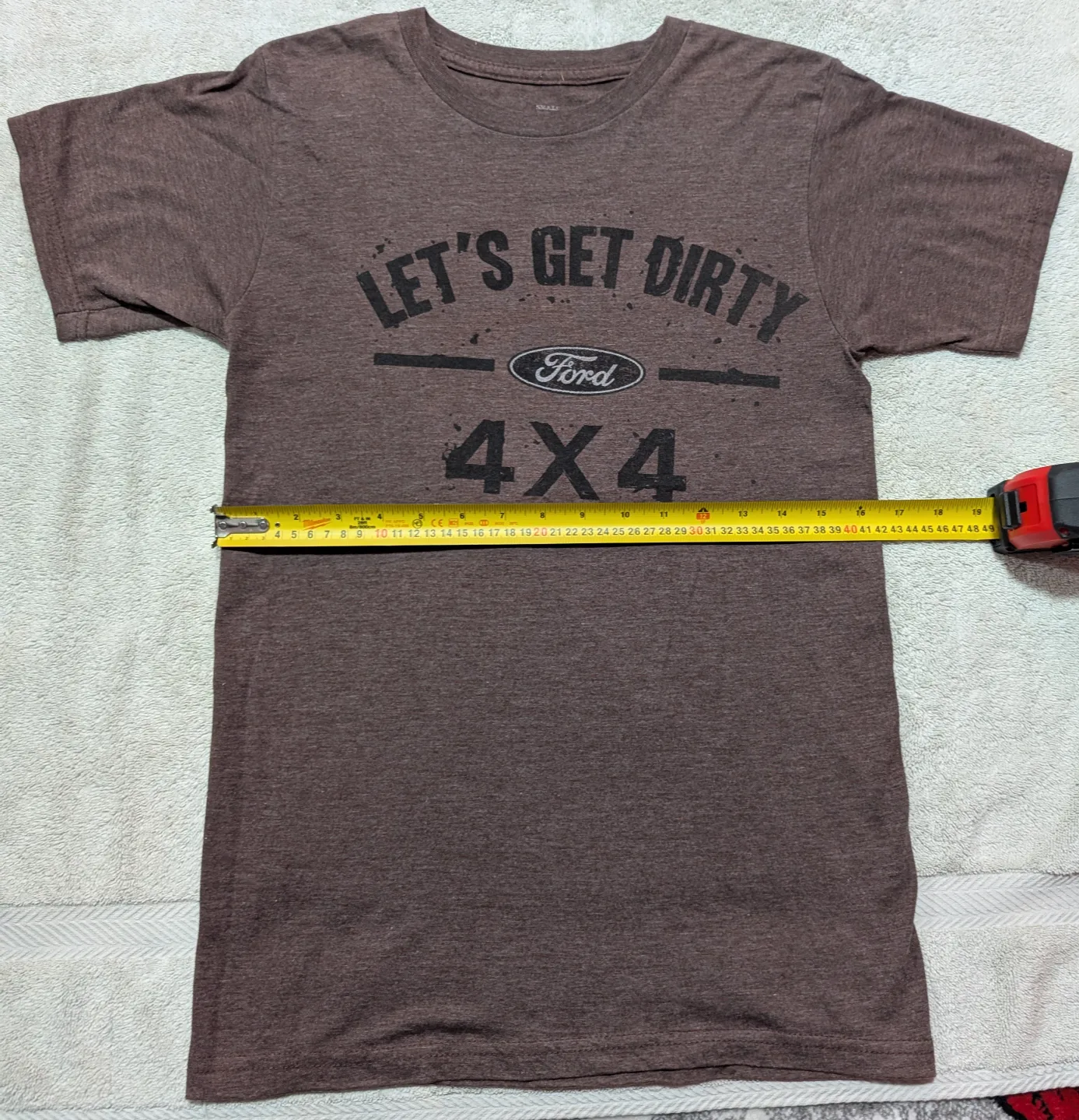 Ford 4x4 Let's Get Dirty Graphic T-Shirt - Size Small image indicator(4)