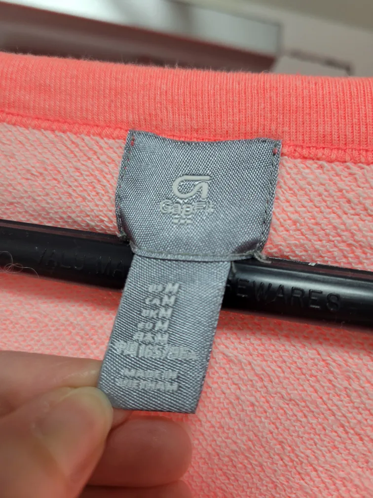 Gap Women's Coral Crew Neck Sweatshirt image indicator(3)