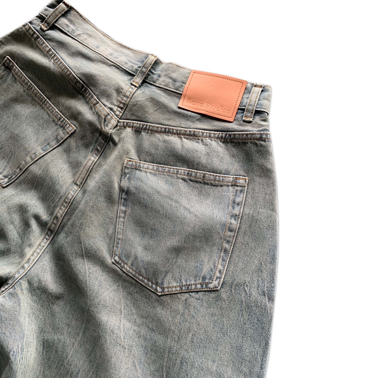 Acne Studios Blue Super Baggy-Fit Jeans - 2023M - photo 3