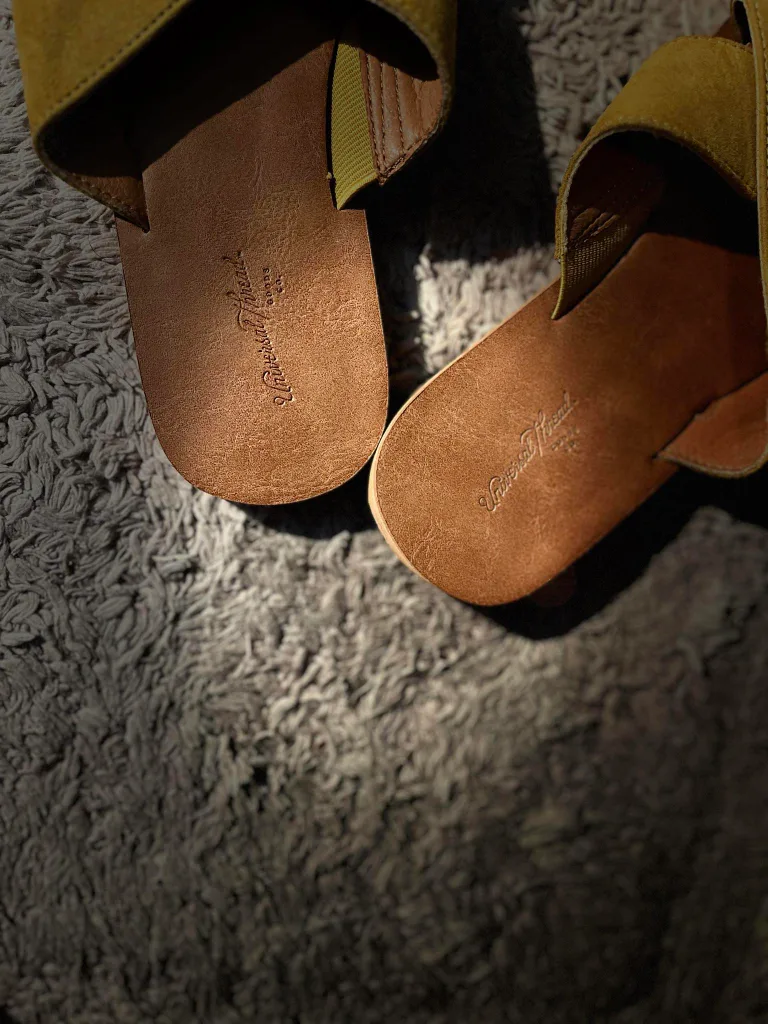 Yellow Suede Sandals image indicator(2)