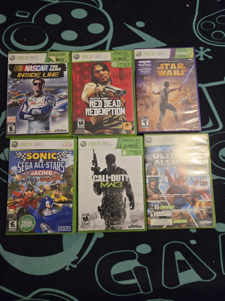 Bundle of 10 Xbox 360 Games