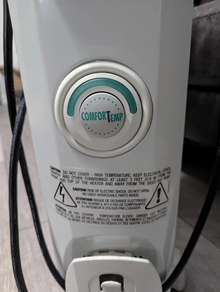 NOMA ComfortTemp Space Heater *works very well image indicator(3)