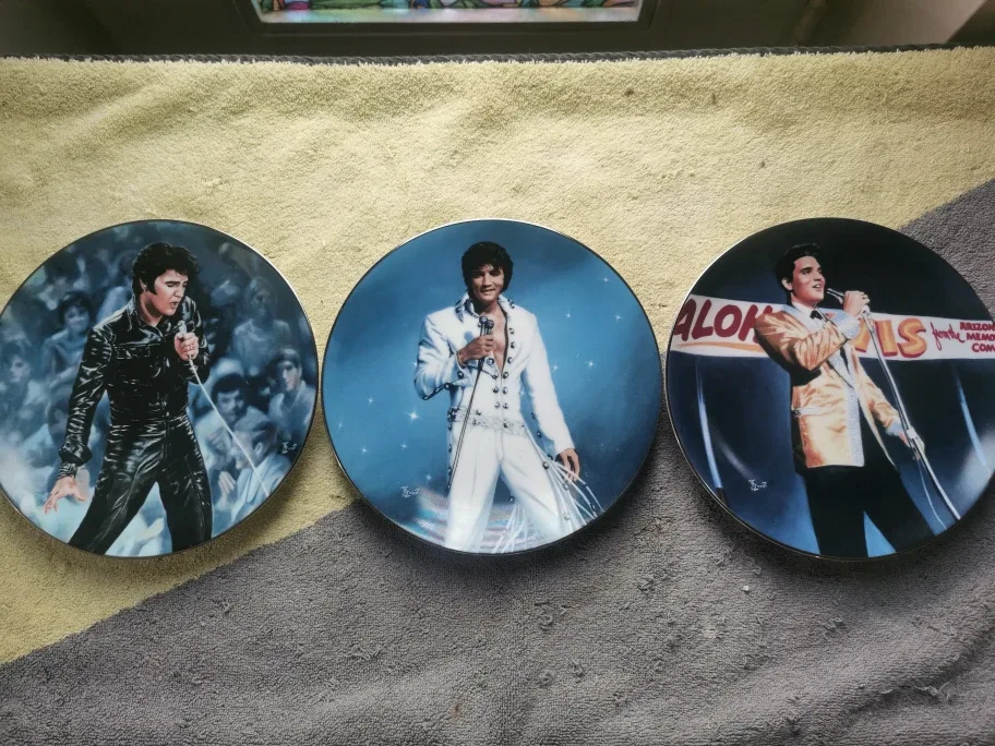 Elvis Presley Collector Plates - Set of 11 image indicator(6)