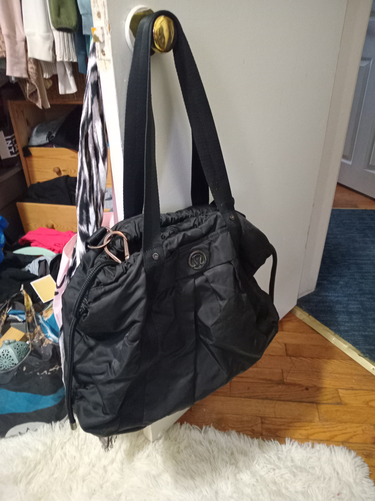 Lululemon Black Weekender Bag