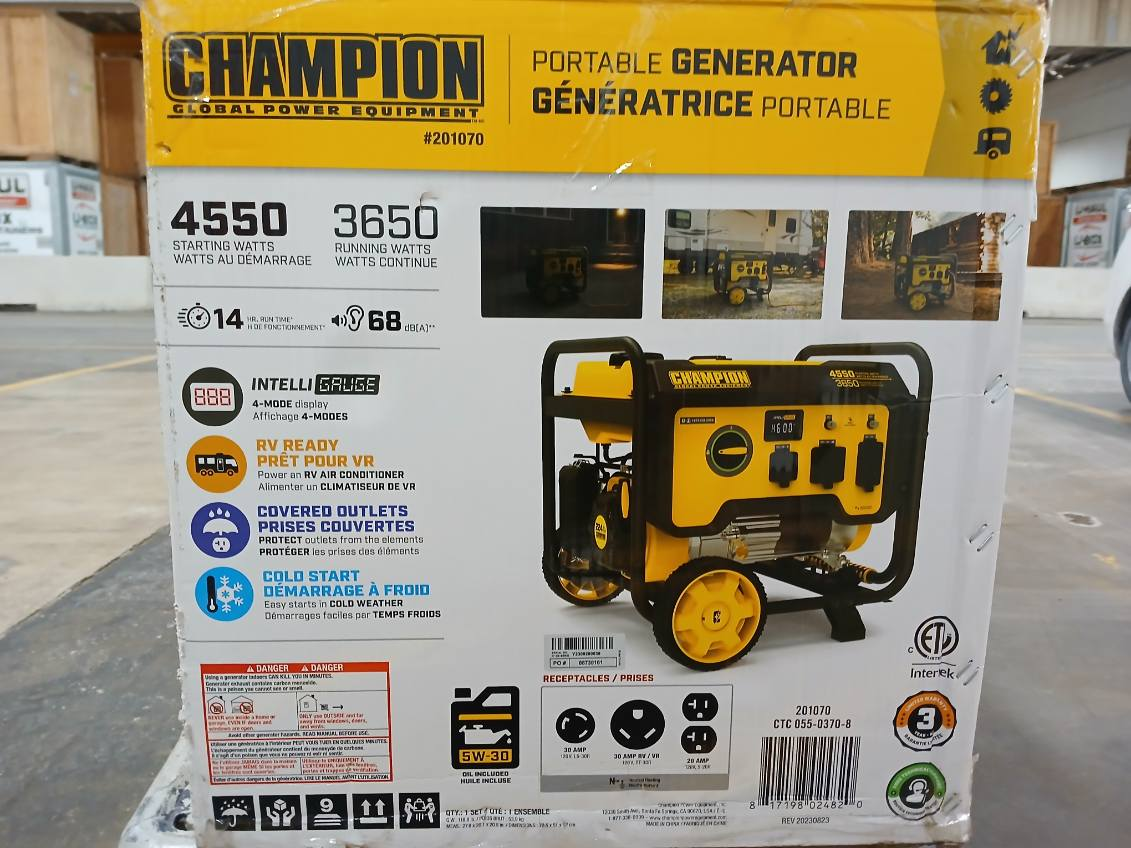 Champion portable generator - photo 5