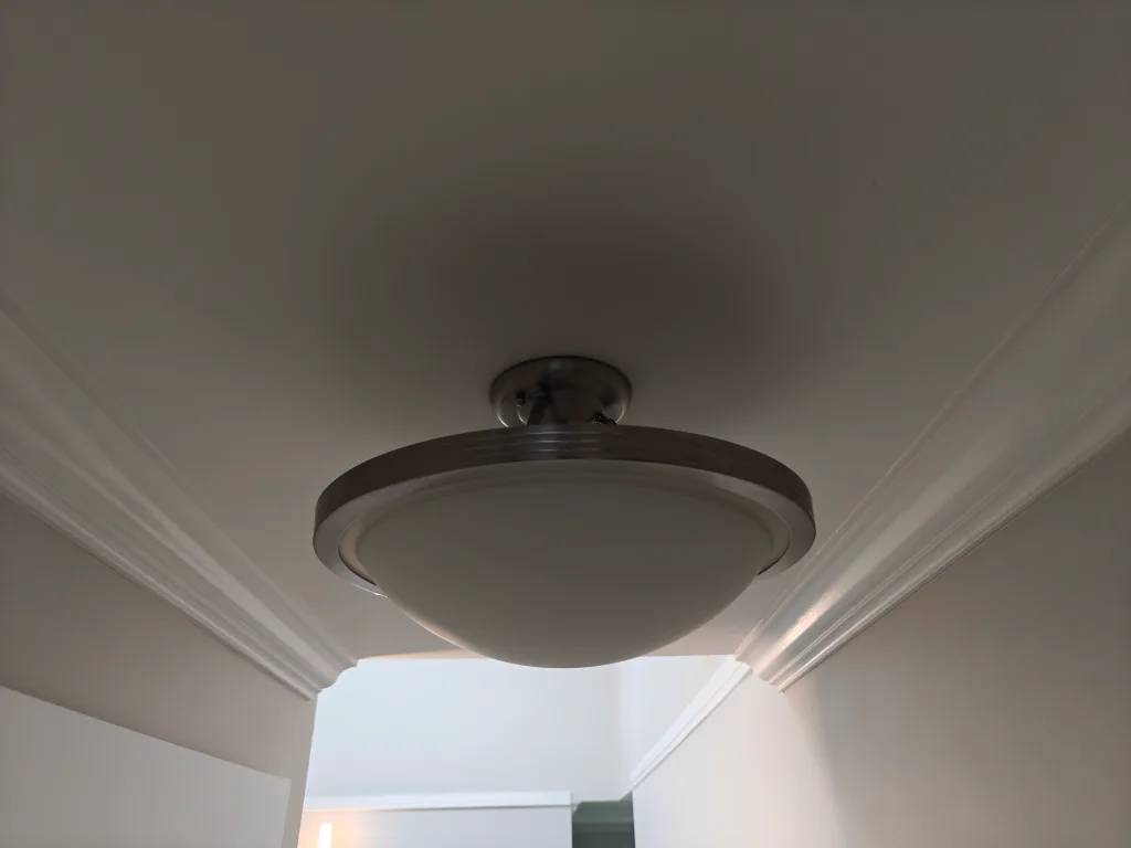 Modern Brushed Nickel LED Chandelier image indicator(7)