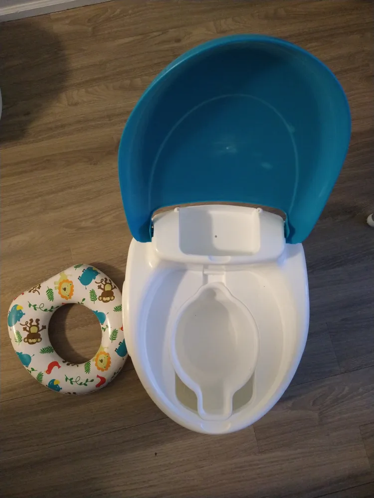 Potty Training Toilet with Removable Potty Ring image indicator(6)