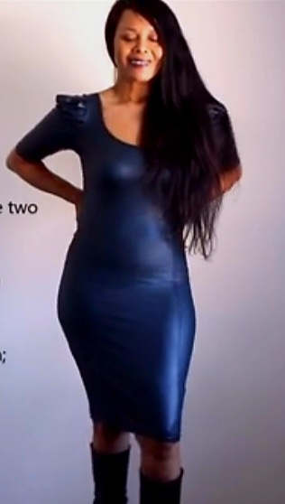 Faux Leather Dress - photo 3