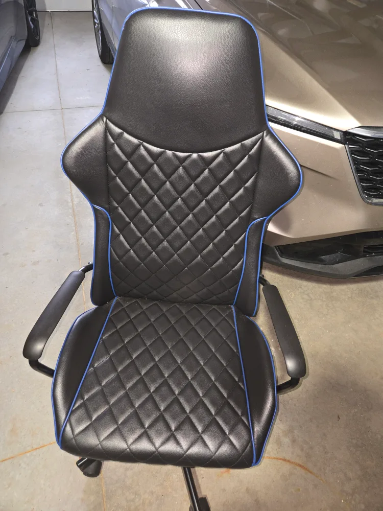 Black and Blue Gaming Chair image indicator(2)