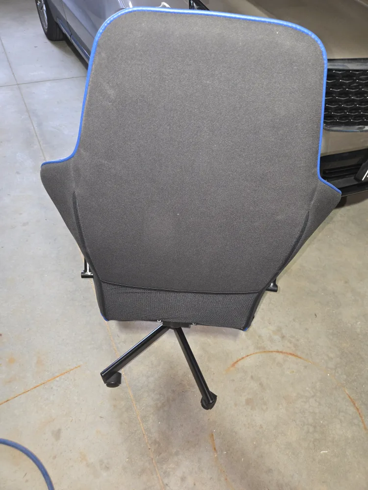 Black and Blue Gaming Chair image indicator(5)