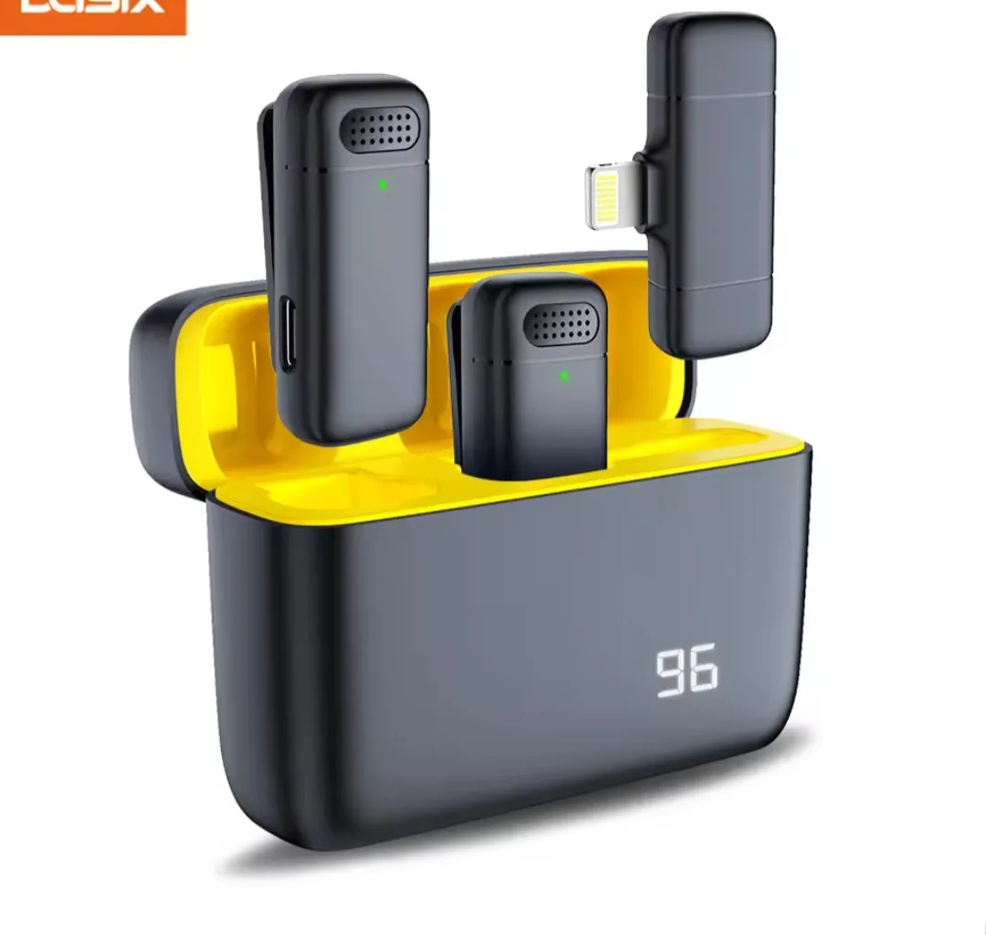 Wireless Lavalier Microphone Clip-on Mics for Smartphones thumbnail